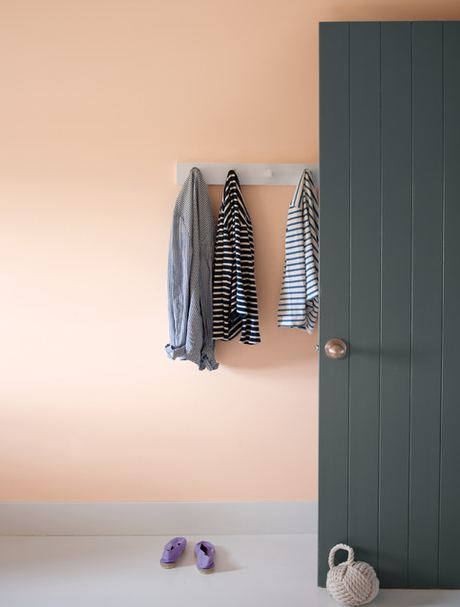 Benjamin Moore Peach Parfait.