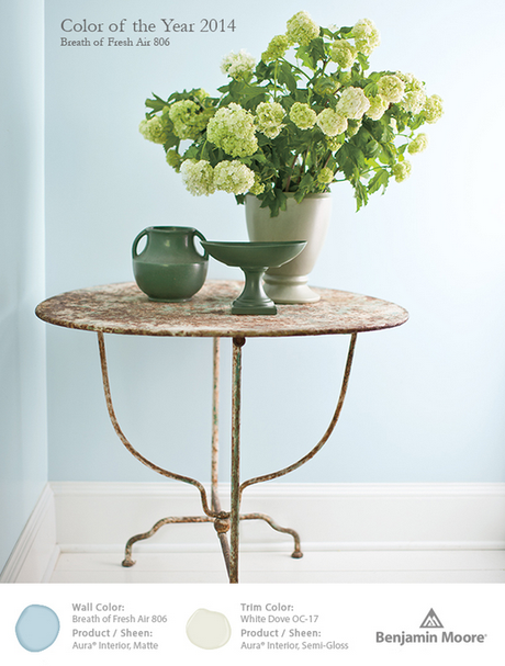 Benjamin Moore Breath of Fresh Air