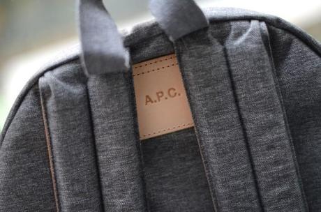 apc x eastpak backpack detail