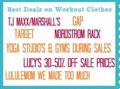 Fitness Friday: Finding Deals Workout Clothes