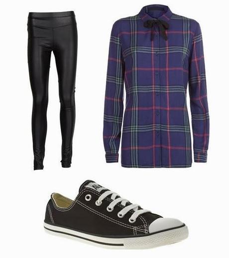 A/W how to wear tartan