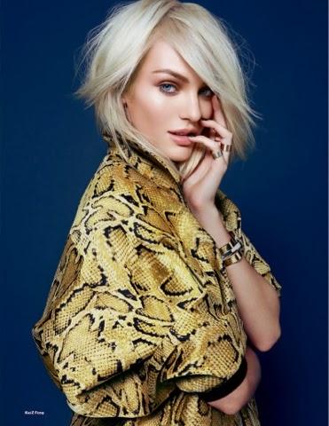 CANDICE SWANEPOEL FOR ELLE UK DECEMBER 2013