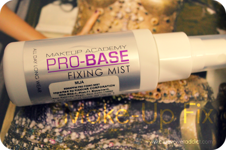 MUA MakeUp Academy | Pro Base Makeup Fixing Mist