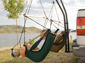 Trailer Hitch Stand Hammock Chair Combo