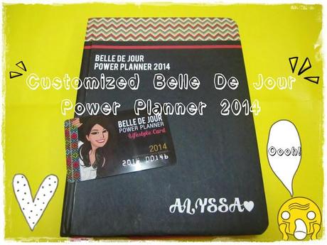 Customized 2014 BDJ Power Planner - Limited Edition