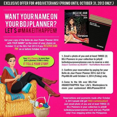 Customized 2014 BDJ Power Planner - Limited Edition