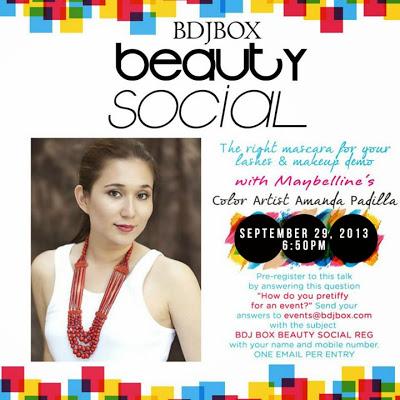 BDJ BOX BEAUTY SOCIAL EVENT