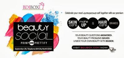 BDJ Box Beauty Social: Primp and Prettify on September 29, 2013!