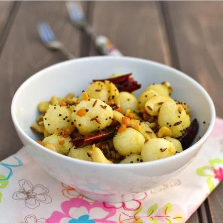 Poushtik Moti (Seasoned and spiced Rice balls)