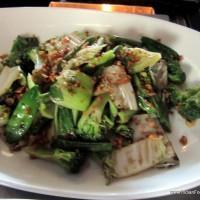 QUICK FRY CHINESE GREENS WITH THAI SPICE