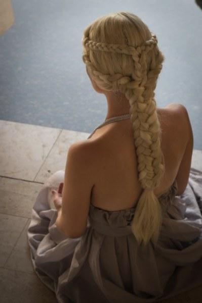 Style inspiration: Feminine with a Dark Edge - Game of Thrones Hairstyles