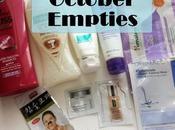 October Empties