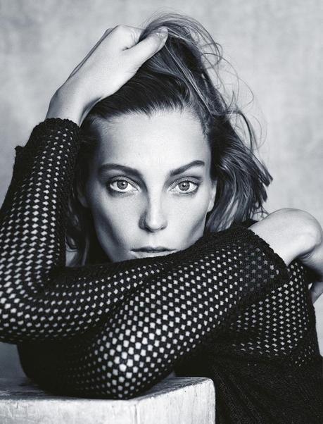 Daria Werbowy by Nico for Madame Figaro France November 1, 2013 
