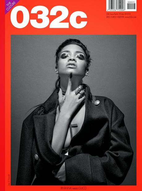 Rihanna by Inez & Vinoodh for 032c Magazine Fall 2013