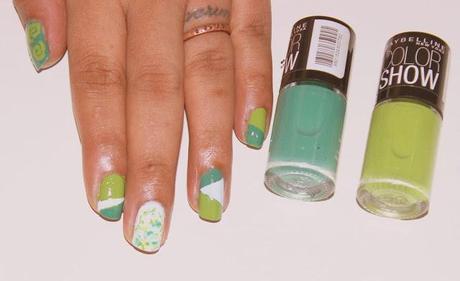 Maybelline Color Show Nail Paints 301 Tenacious Teal and 404 Mint MojitoMaybelline Color Show Nail Paints 301 Tenacious Teal and 404 Mint Mojito