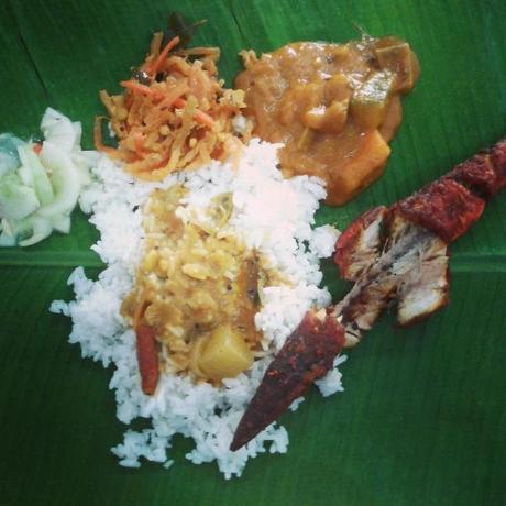 banana leaf rice