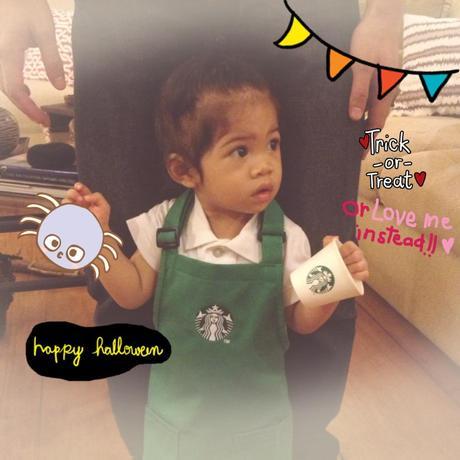 Halloween 2013

Rafa celebrated his first Halloween as a Starbucks barista! 