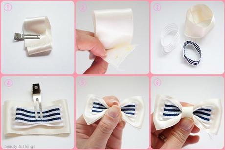 DIY bow headband