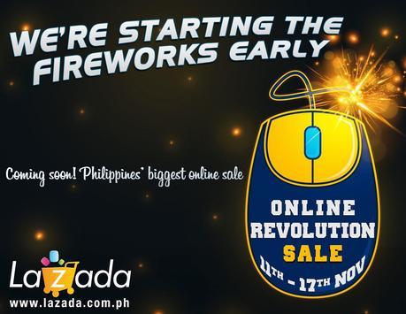 LAZADA PH ONLINE REVOLUTION: Biggest online sale of the year!