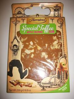 Thorntons Special Toffee Apple Crumble Slab Review