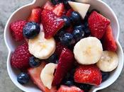 Mixed Berry Banana Fruit Salad