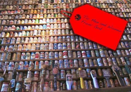 beer_cans_bottles_wall_from_god men and women