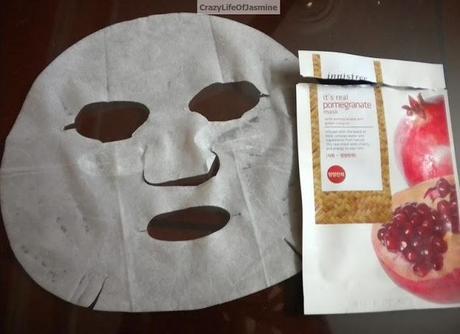 Innisfree It's Real Pomegranate Mask Review