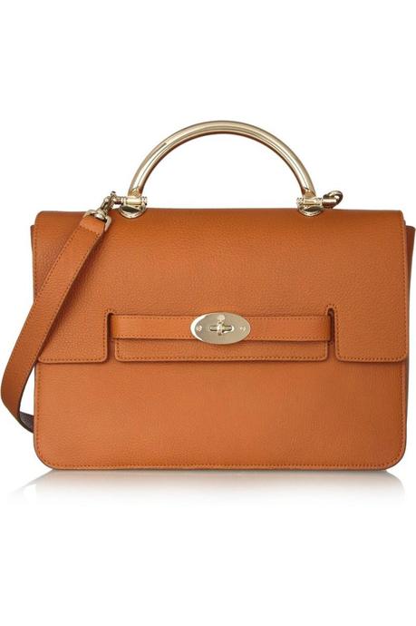 MULBERRY The Bayswater Shoulder large textured-leather bag €2,000