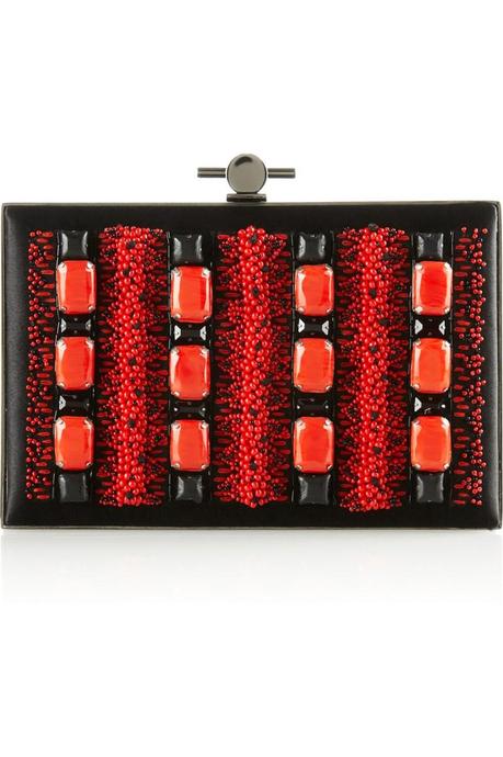 JASON WU Karlie embellished satin box clutch €2,485