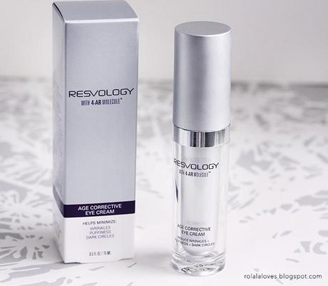 Review : Resvology Age Corrective Eye Cream