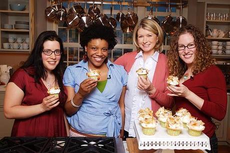 Photo courtesy of Martha Stewart with members of the Cupcakes Take the Cake blog. Photo courtesy of Rachel Kramer Bussel of Cupcakes Take the Cake blog.