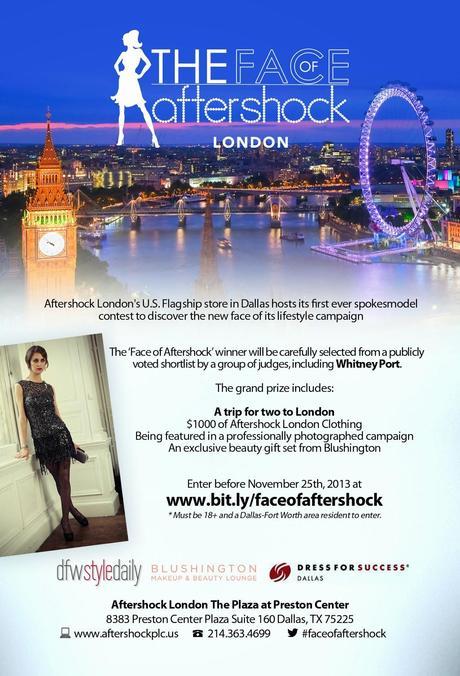 Aftershock London is looking a new muse. Enter to win!
