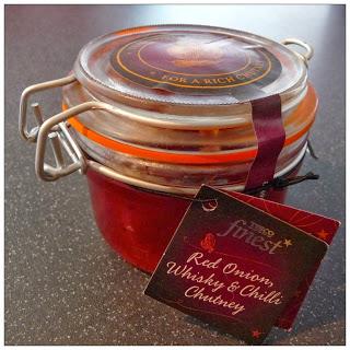 Tesco Finest Red Onion, Whisky and Chilli Chutney