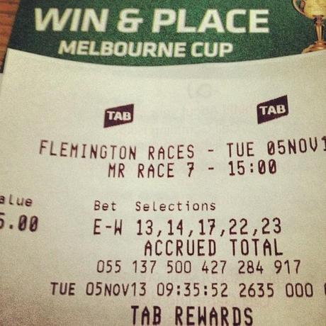 My Bet for Melbourne Cup