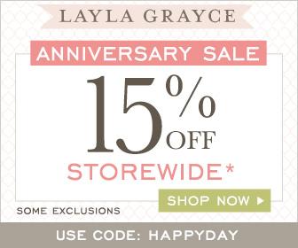 Save 15% Off at Layla Grayce