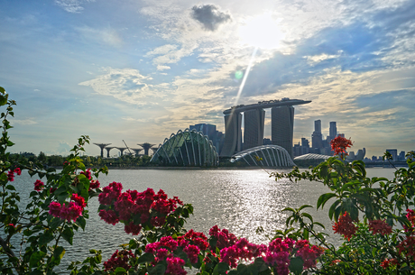 Singapore Landscape from Bay East