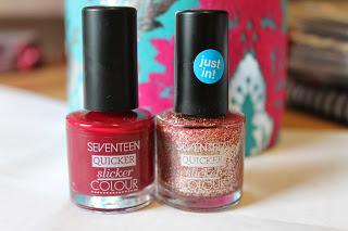 NOTD and Review || Seventeen Quicker Slicker Colour Nail Polish