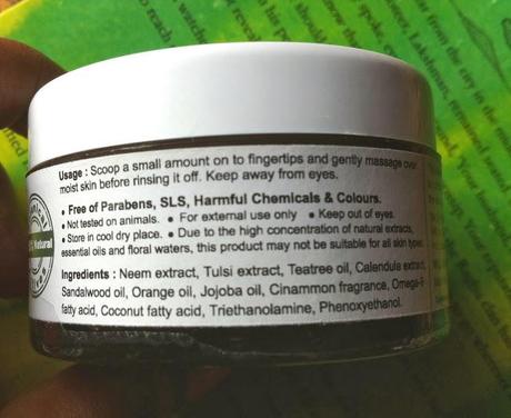 Auravedic Neem Tea Tree Pulpy Face Wash - Review