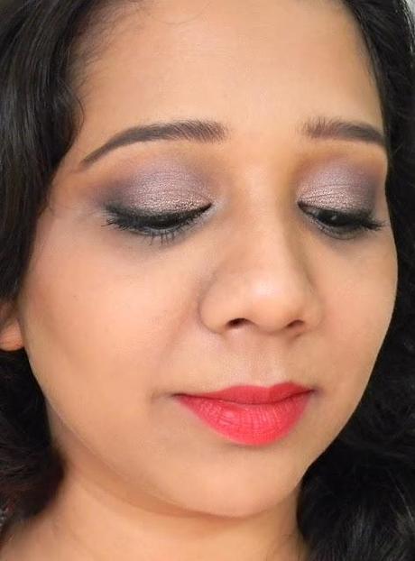 Shimmery Metallic Makeup for Diwali