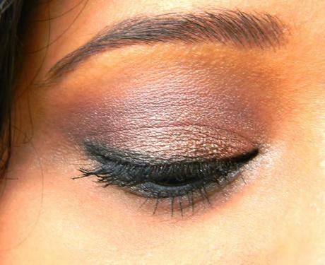 Shimmery Metallic Makeup for Diwali