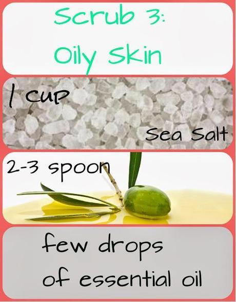 Home- Made body scrub