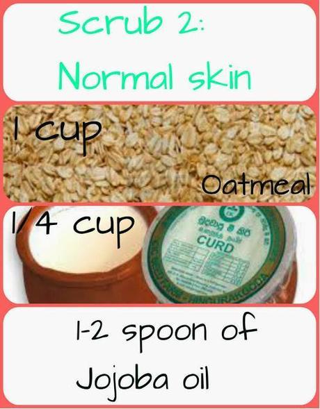 Home- Made body scrub