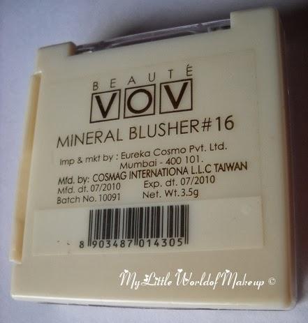 VOV Mineral Blusher #16