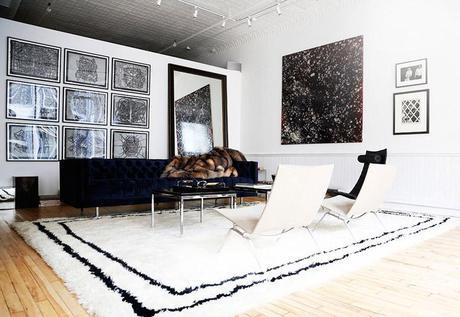 THE APARTMENT Black White Loft Love