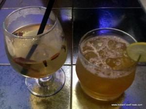 Hot Toddy and Cold Whiskey Sour
