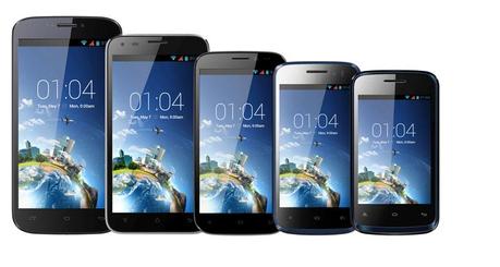 Kazam range of smartphones