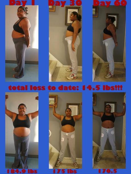 Lauren at Day 60 of the Visalus 90 Day Challenge