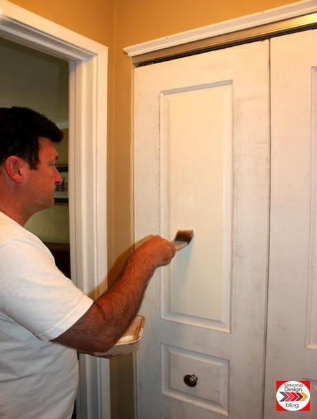 Simone Design Blog|Painting Interior Doors in Two Colors: See How We Did It!