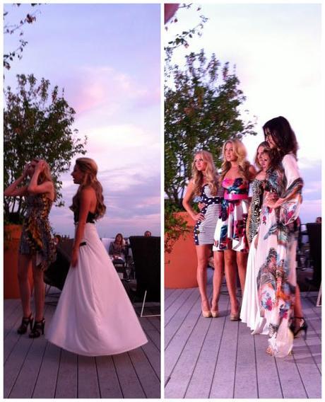 Runway Show at Revere Hotel's Roof Top Bar