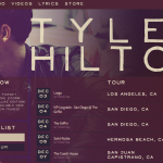 Tyler Hilton | BandsInTown | WordPress Plugin